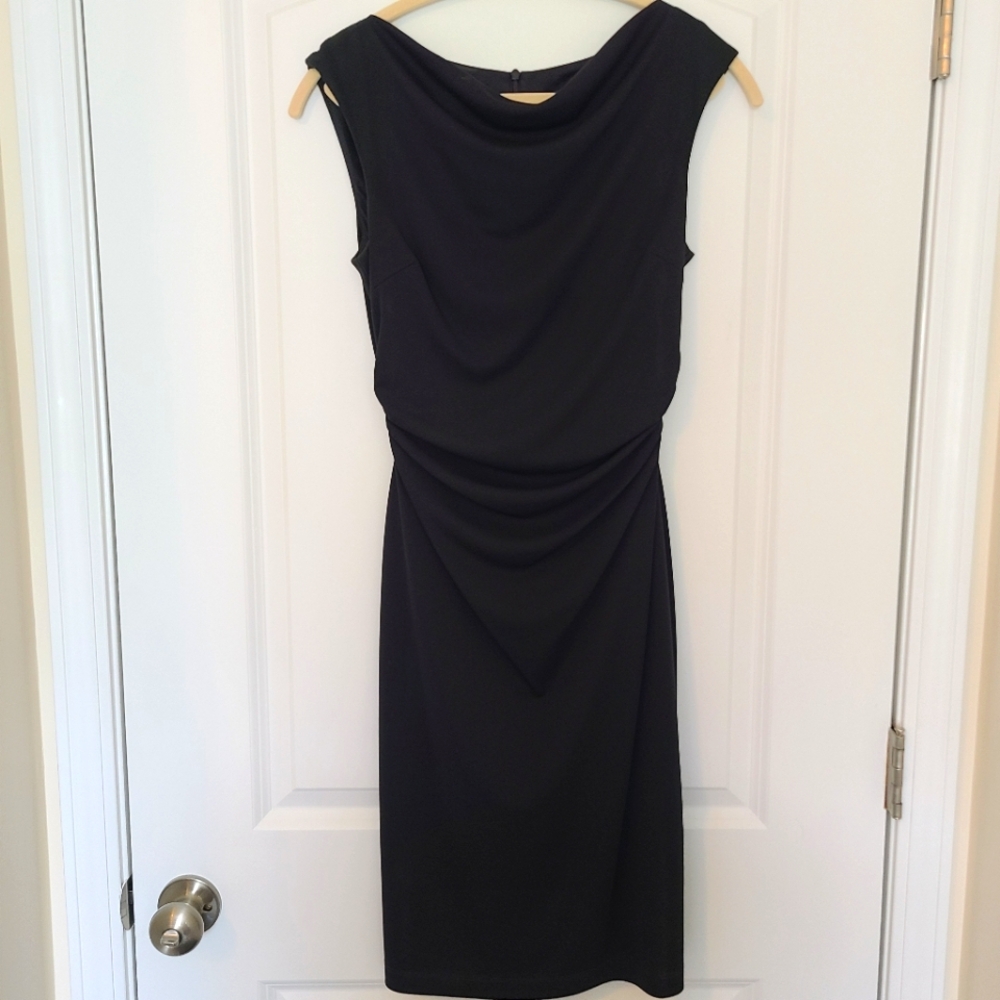 Elegant Black Sleeveless Dress